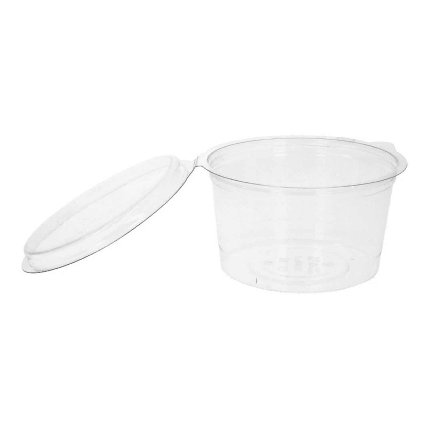 SALADEBAK + DEKSEL TRANSPARANT 400cc  480st